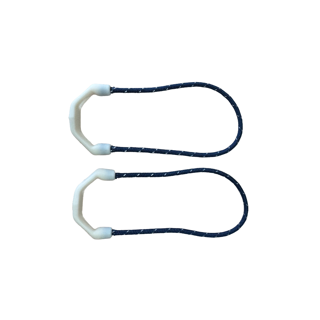 Zipper Pull with Finger Loop (2 Pack)