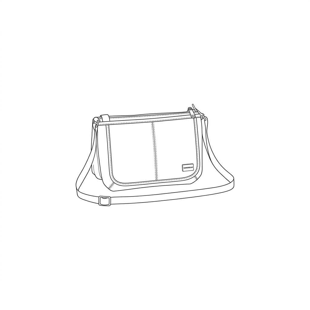 Accordion Mini Crossbody RFID