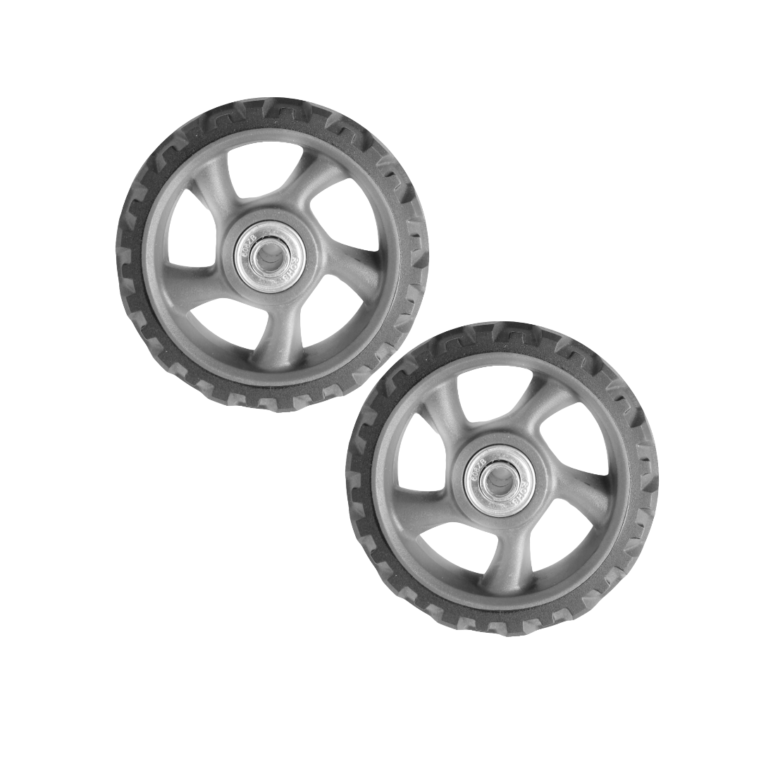 100mm Wheel with 8mm Bearing (Set of 2) (Backordered - Ships Late November)