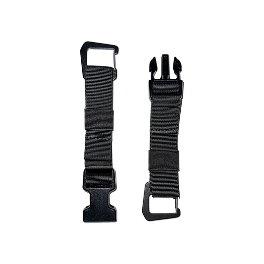 Detachable Sternum Strap with Clip and Foxy Buckle - Set