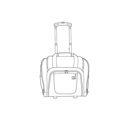 Velocity Small Wheeled In-Flight Tote