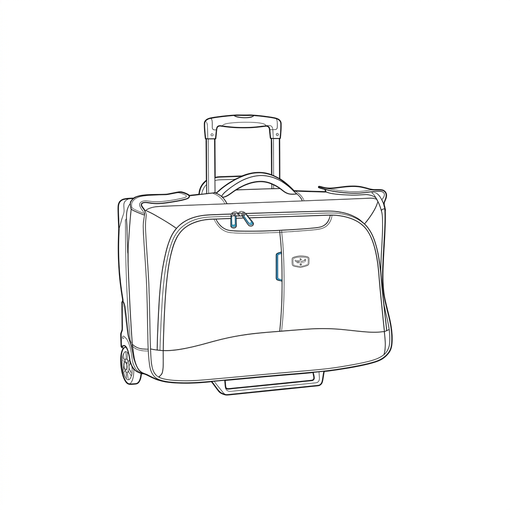 HC2 Hovercraft Carry-On Garment Bag