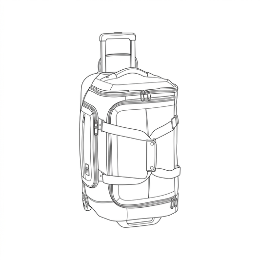 Ease Wheeled Duffel 25