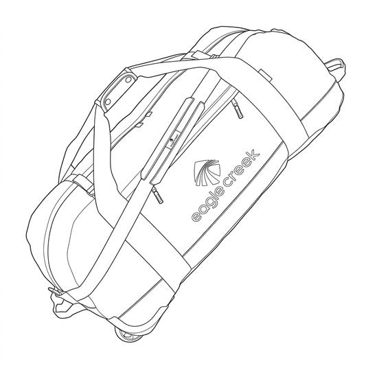 No Matter What Rolling Duffel XL