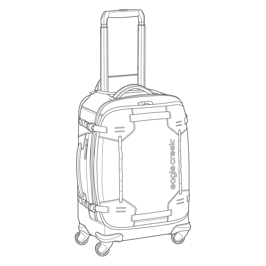 Gear Warrior XE 4 Wheeled International Carry-On