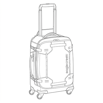 Gear Warrior XE 4 Wheeled International Carry-On