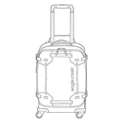Gear Warrior XE 4 Wheeled International Carry-On