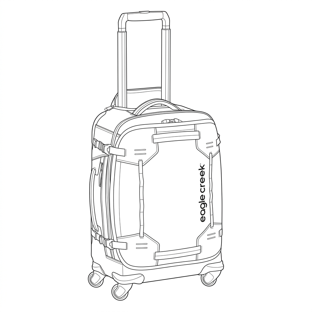 Gear Warrior XE 4 Wheeled International Carry-On