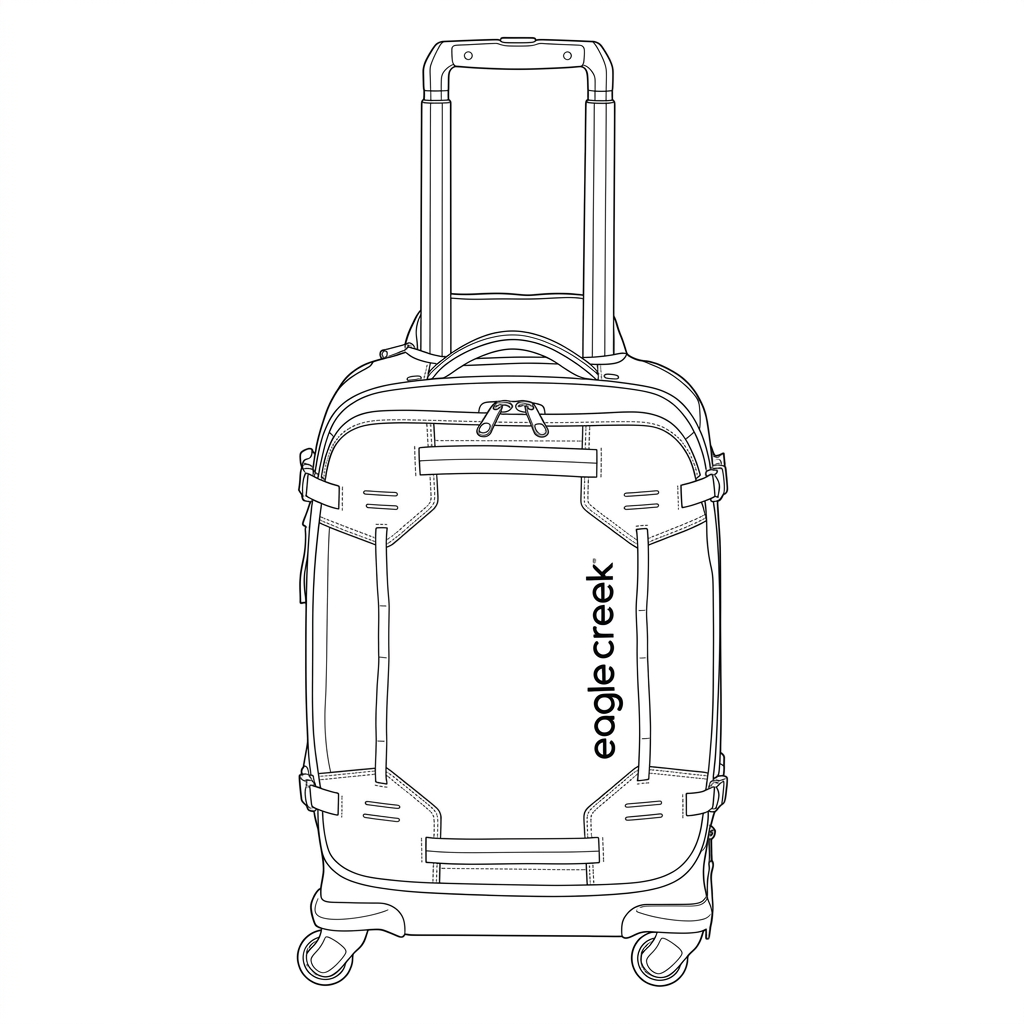 Gear Warrior XE 4 Wheeled International Carry-On