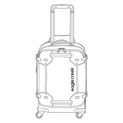 Gear Warrior XE 4 Wheeled International Carry-On