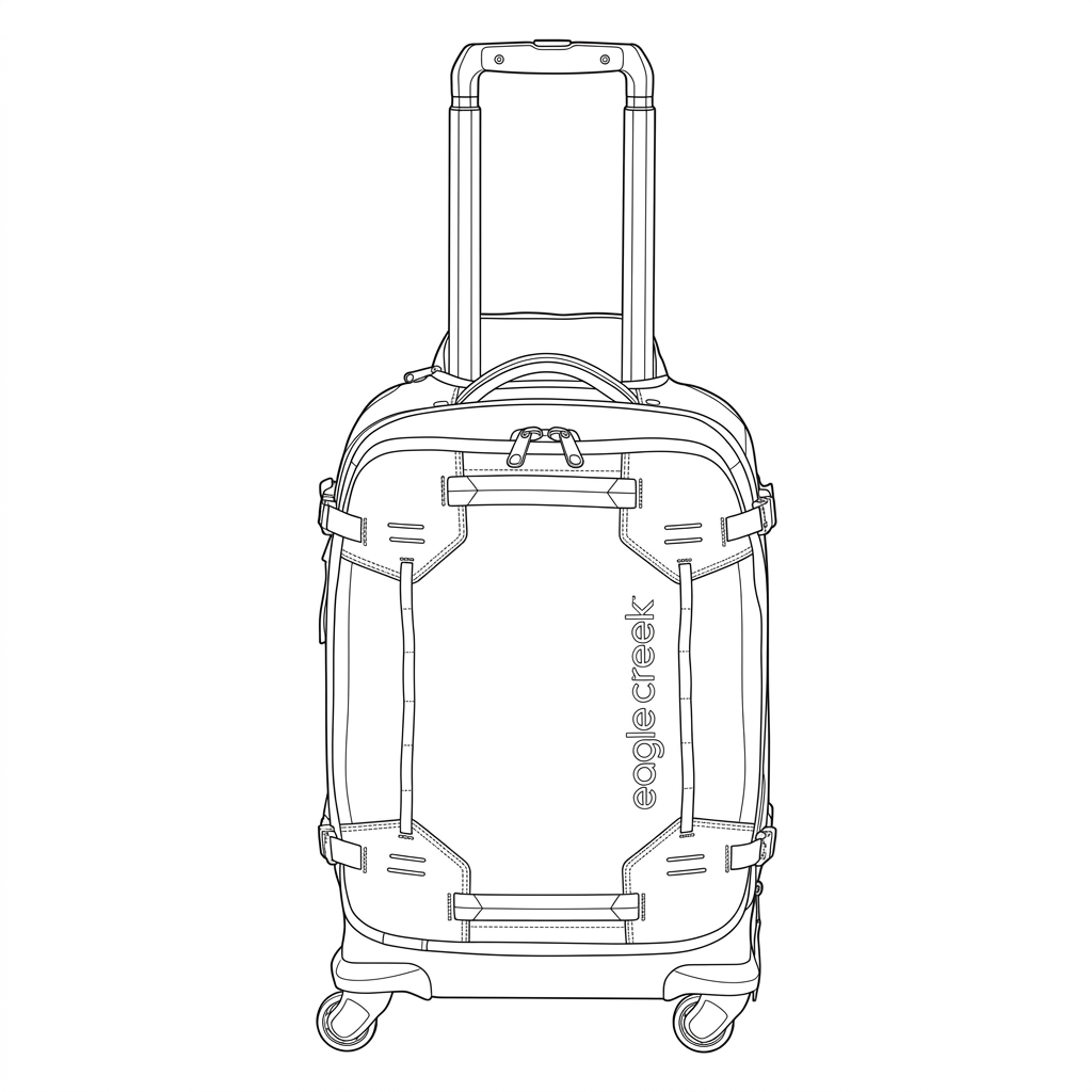 Gear Warrior XE 4 Wheeled International Carry-On
