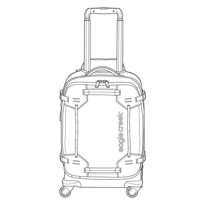 Gear Warrior XE 4 Wheeled International Carry-On