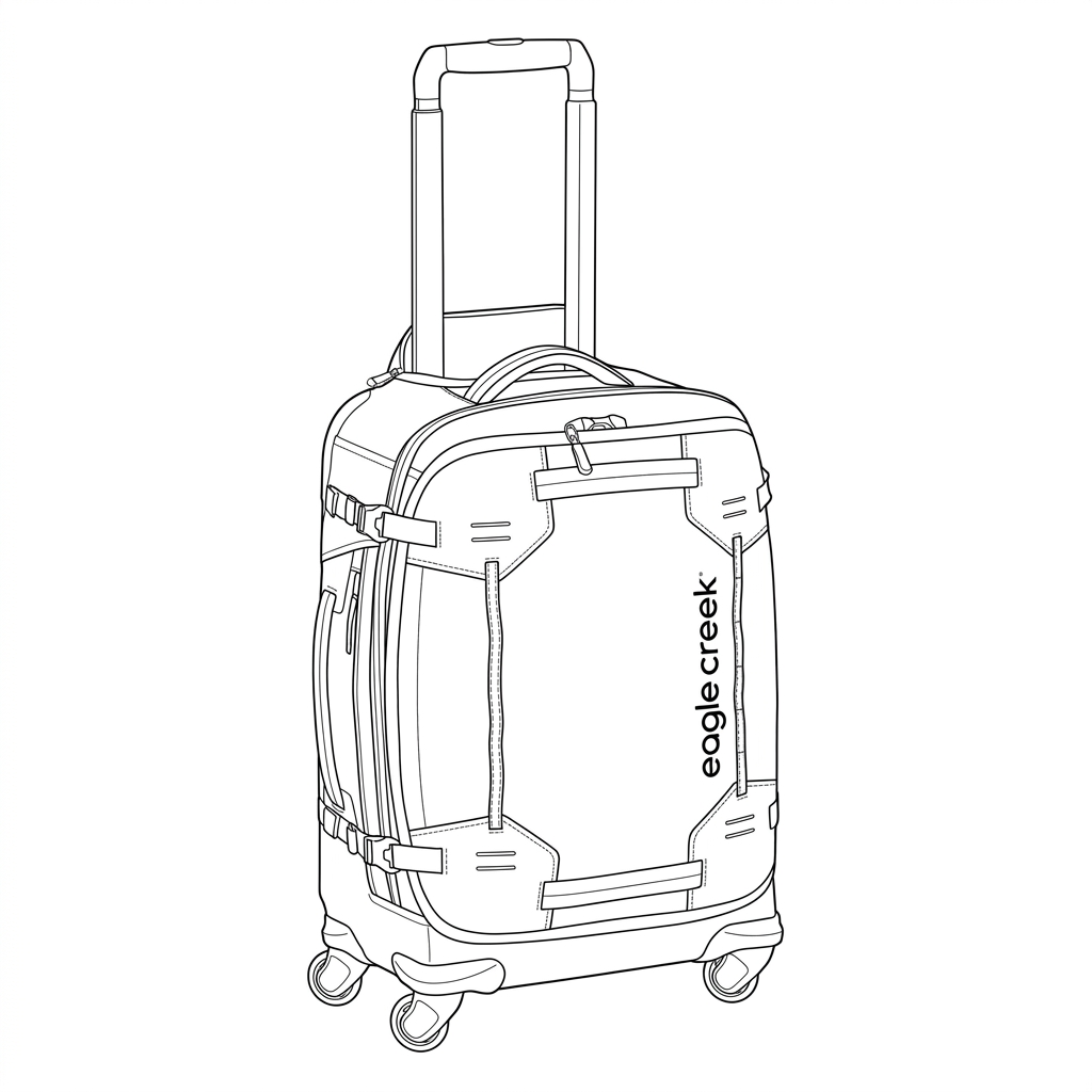 Gear Warrior XE 4 Wheeled International Carry-On