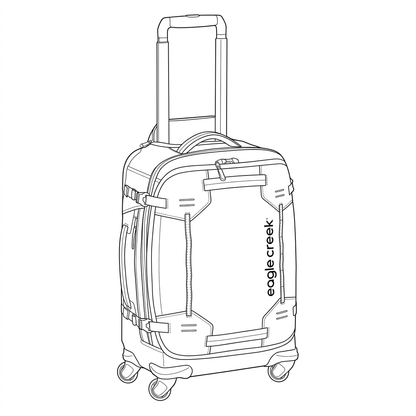 Gear Warrior XE 4 Wheeled International Carry-On