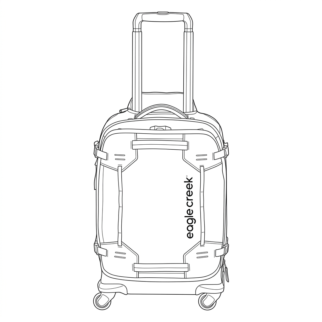 Gear Warrior XE 4 Wheeled International Carry-On