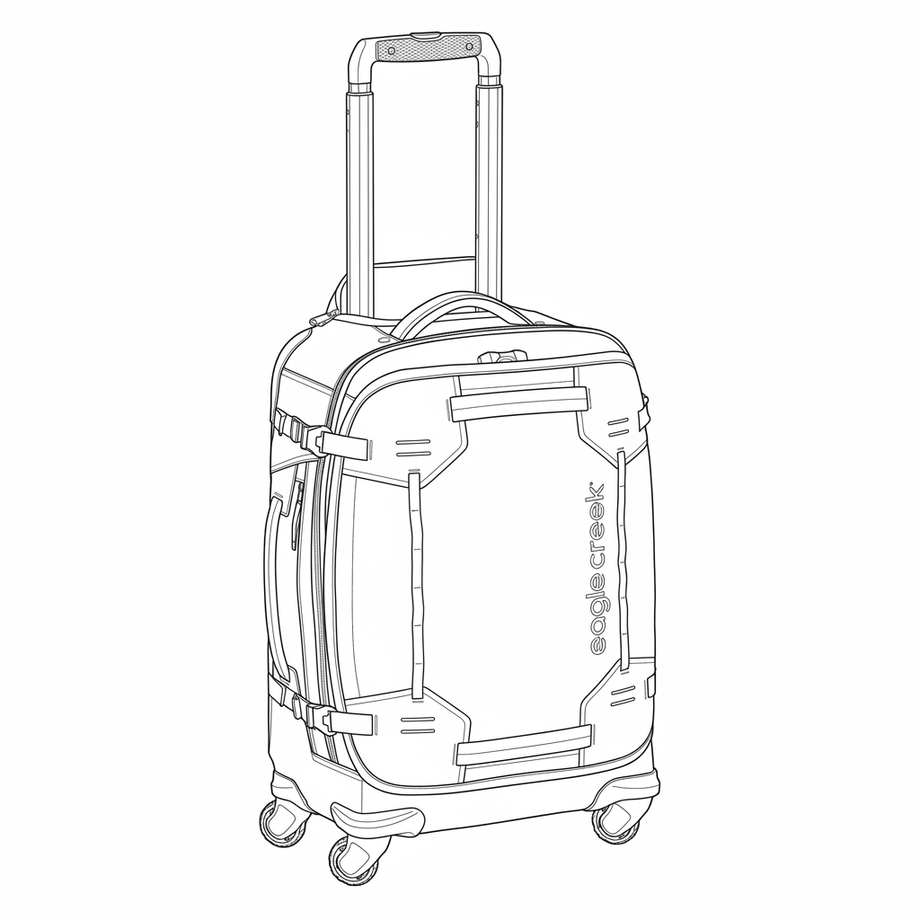 Gear Warrior XE 4 Wheeled Large Carry-On
