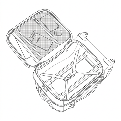 Gear Warrior XE 4 Wheeled Large Carry-On