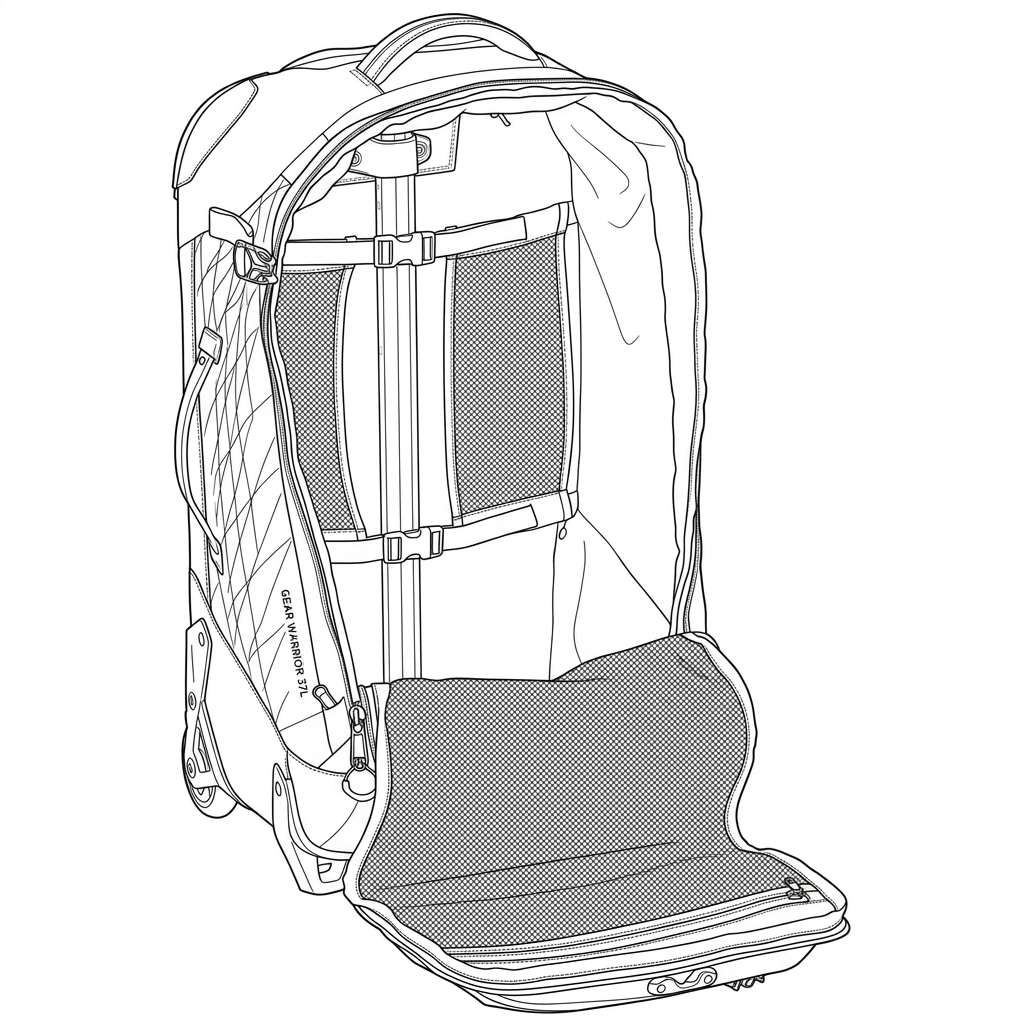 Gear Warrior Convertible Carry-On