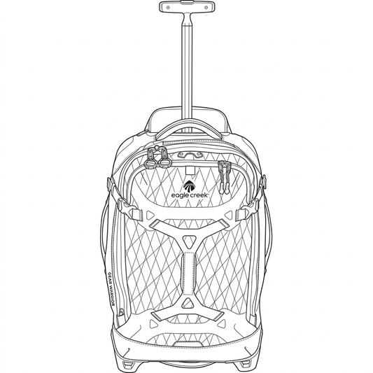 Gear Warrior 2 Wheel International Carry On