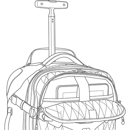 Gear Warrior 2 Wheel International Carry On